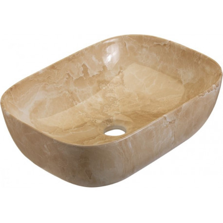 GLORIA ELEGAN-3 465x320x135 ΝΙΠΤΗΡΑΣ DECOR BEIGE MARBLE (82-8417)