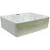 GLORIA DOLCE MARMO BEIGE ΝΙΠΤΗΡΑΣ 49x38x13cm ΕΠΙΚΑΘΗΜΕΝΟΣ ΠΟΡΣΕΛΑΝΗΣ (55-8025)