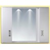 GLORIA FINO II PVC ΚΑΘΡΕΠΤΗΣ ΜΕ ΕΡΜΑΡΙΑ ΜΠΑΝΙΟΥ 78x67x15cm (15-0010)