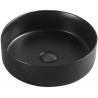PYRAMIS ERIDA ΝΙΠΤΉΡΑΣ ΜΠΑΝΙΟΥ 355x355x120mm ΕΠΙΤΡΑΠΈΖΙΟΣ ΕΠΙΚΑΘΉΜΕΝΟΣ ΜΑΥΡΟΣ (023020101)