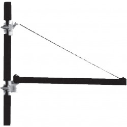 BORMANN BPP6000 ΤΗΛΕΣΚΟΠΙΚΟΣ ΒΡΑΧΙΟΝΑΣ ΗΛΕΚΤΡΙΚΟΥ ΠΑΛΑΓΚΟΥ 75cm 600Kg 000303