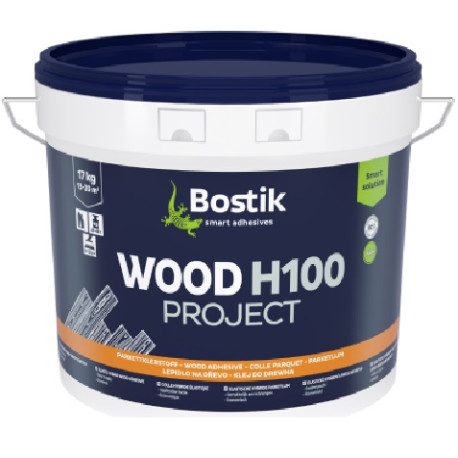 BOSTIK WOOD H100 PROJECT ΕΛΑΣΤΙΚΟ ΥΒΡΙΔΙΚΟ ΣΥΓΚΟΛΛΗΤΙΚΟ ΞΥΛΙΝΩΝ ΔΑΠΕΔΩΝ 14kg (30616699)