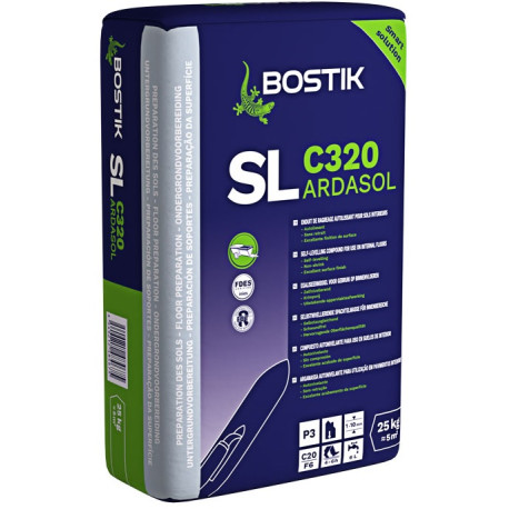BOSTIK SL C320 ARDASOL ΠΡΟΤΥΠΗ ΑΥΤΟΕΠΙΠΕΔΟΥΜΕΝΗ ΤΣΙΜΕΝΤΟΚΟΝΙΑ ΓΙΑ ΧΡΗΣΗ ΣΕ ΔΑΠΕΔΑ ΕΣΩΤΕΡΙΚΩΝ ΧΩΡΩΝ 25kg (30615456)