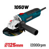BORMANN BAG7300 ΓΩΝΙΑΚΟΣ ΤΡΟΧΟΣ ΡΥΘΜΙΖΟΜΕΝΟΣ 125mm 1050W (054740)