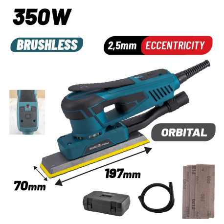 BORMANN BSS5350 ΤΡΙΒΕΙΟ ΠΑΛΜΙΚΟ BRUSHLESS ΜΕ ΔΙΑΚΟΠΤΗ ΑΣΦΑΛΕΙΑΣ ΚΑΙ ΨΗΦΙΑΚΗ ΕΝΔΕΙΞΗ ΣΤΡΟΦΩΝ 350W (065968)