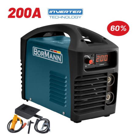 BORMANN BIW2010 ΗΛΕΚΤΡΟΚΟΛΛΗΣΗ INVERTER 200A (060437)