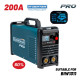 BORMANN PRO BIW2220 ΗΛΕΚΤΡΟΚΟΛΛΗΣΗ INVERTER,SYNERGIC, ΑΠΟΔΟΣΗ 200Α-60%,ΜΕΓ.ΗΛΕΚΤΡΟΔΙΟΥ 4mm (061977)