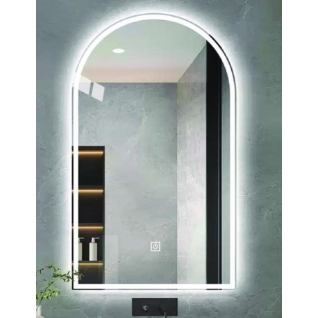 GLORIA KAMARINA LED ΚΑΘΡΕΠΤΗΣ LED TOUCH ΠΛΑΤΟΣ 50 x ΥΨΟΣ 80 (77-0591)