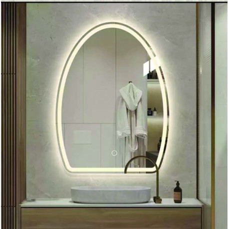 GLORIA KONOS LED ΚΑΘΡΕΠΤΗΣ LED TOUCH ΠΛΑΤΟΣ 50 x ΥΨΟΣ 70 (77-0107)