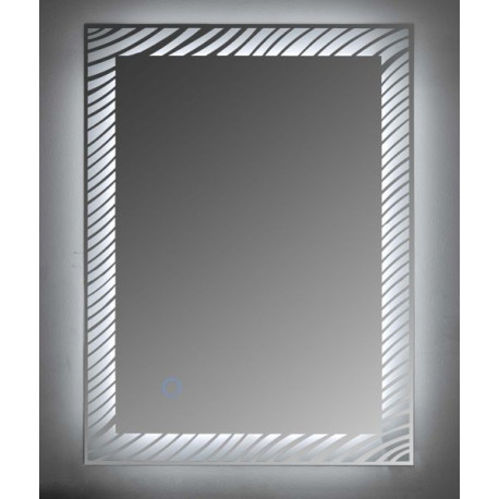 GLORIA GRILIA LED ΚΑΘΡΕΠΤΗΣ LED TOUCH 60x80 (77-0113)