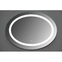 GLORIA OMIKRON BLACK LED ΚΑΘΡΕΠΤΗΣ ΔΙΑΜΕΤΡΟΣ 60CM (77-0188)