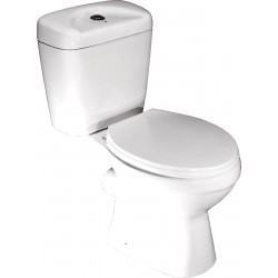 GLORIA RINA ΛΕΚΆΝΗ ΧΑΜΗΛΉΣ ΠΊΕΣΗΣ ΠΊΣΩ ΣΙΦΩΝΙ 62x35x39,5 ΜΕ ΚΆΛΥΜΜΑ ΚΑΙ ΚΑΖΑΝΆΚΙ (17-7440 17-7441)