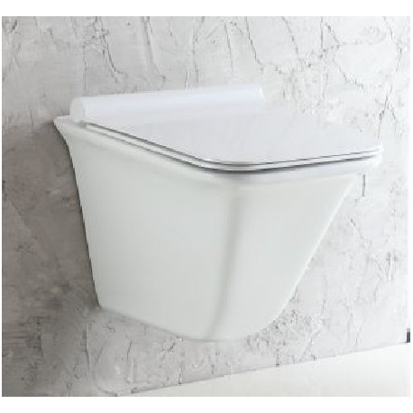 GLORIA TSAKPINA KARE RIMLESS ΚΡΕΜΑΣΤΉ ΛΕΚΆΝΗ 52,5x35x36 ΜΕ ΚΆΛΥΜΜΑ SOFT CLOSE (77-0631)