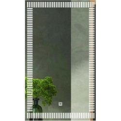GLORIA QUATRINO ΚΑΘΡΕΠΤΗΣ LED TOUCH 40 πλάτος x 80 ύψος (67-4070)
