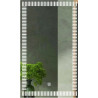 GLORIA QUATRINO ΚΑΘΡΕΠΤΗΣ LED TOUCH 40 πλάτος x 80 ύψος (67-4070)