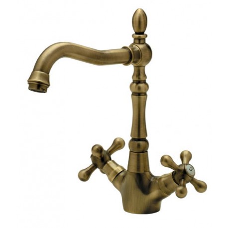 GLORIA ANTICA 2 BRONZΕ ΜΠΑΤΑΡΙΑ ΝΙΠΤΗΡΟΣ ΚΛΑΣΣΙΚΗ, ΥΨΟΣ 27cm, ΠΡΟΒΟΛΗ 20cm, ΥΨΟΣ ΡΟΗΣ 18cm (34-1715)