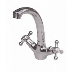 GLORIA LEDA ΜΠΑΤΑΡΙΑ ΝΙΠΤΗΡΟΣ ΒΑΡΕΩΣ ΤΥΠΟΥ ΣΧΕΤΗ, ΥΨΟΣ 22cm, ΠΡΟΒΟΛΗ 15cm, ΥΨΟΣ ΡΟΗΣ 20cm (23-0506)