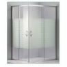 GLORIA DORA ΚΑΜΠΙΝΑ ΝΤΟΥΖΙΕΡΑΣ ΓΥΑΛΙ ΜΕ ΓΡΑΜΜΕΣ 120x80x185 ΣΧΕΤΗ (60-1280)
