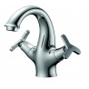 GLORIA MODERN RETRO ΜΠΑΤΑΡΙΑ ΝΙΠΤΗΡΟΣ ΠΛΗΡΗΣ, ΥΨΟΣ 16cm, ΠΡΟΒΟΛΗ 17cm, ΥΨΟΣ ΡΟΗΣ 11cm (13-1085)