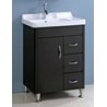 GLORIA SONIA DOWN PVC ΠΑΓΚΟΣ ΜΠΑΝΙΟΥ ΜΕ ΝΙΠΤΗΡΑ ΠΟΡΣΕΛΑΝΗΣ 61x46 WENGE (56-6343 27-6343)