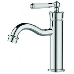 GLORIA TOSCANA NOVA ΜΠΑΤΑΡΙΑ ΝΙΠΤΗΡΟΣ ΧΡΩΜΕ, ΥΨΟΣ 21,5cm, ΠΡΟΒΟΛΗ 17,5cm, ΥΨΟΣ ΡΟΗΣ 10.5cm (43-3214)