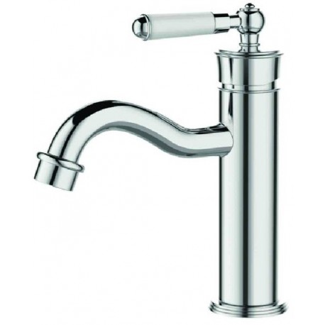 GLORIA TOSCANA NOVA ΜΠΑΤΑΡΙΑ ΝΙΠΤΗΡΟΣ ΧΡΩΜΕ, ΥΨΟΣ 21,5cm, ΠΡΟΒΟΛΗ 17,5cm, ΥΨΟΣ ΡΟΗΣ 10.5cm (43-3214)