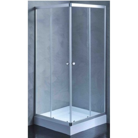 GLORIA MYKONOS ΚΑΜΠΙΝΑ ΤΕΤΡΑΓΩΝΗ ΜΕ ΓΥΑΛΙ 5mm ΔΙΑΦΑΝΕΣ 90x90 ΧΡΩΜΕ (90-4121)