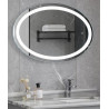 GLORIA OVALE LED ΚΑΘΡΕΠΤΗΣ LED TOUCH 60x80 (77-0120)