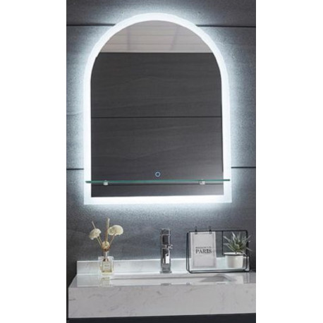 GLORIA SOLO LINE LED ΚΑΘΡΕΠΤΗΣ ΜΕ ΕΤΑΖΕΡΑ LED TOUCH 50x70 (77-5070)